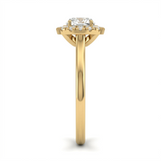 1.27 CT Cushion Cut Multi-Shape 925 Sterling Silver Ring