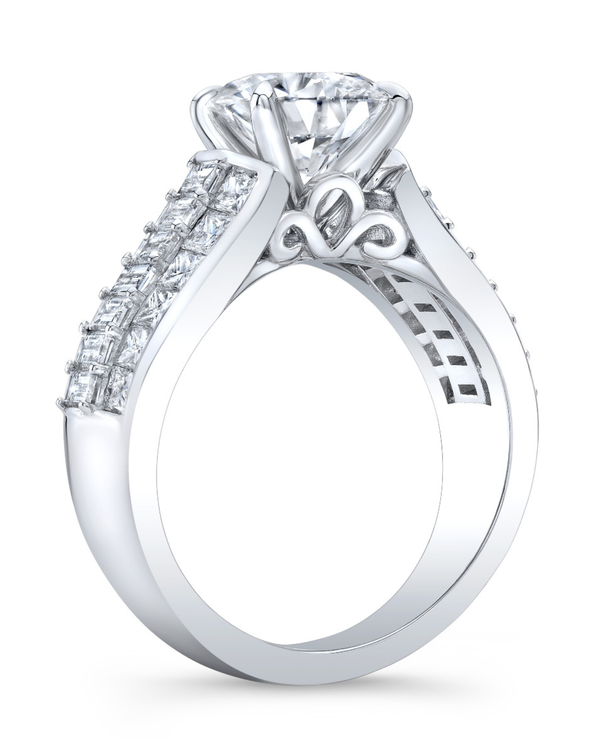 2.7 CT Round Brilliant Multi-Shape 925 Sterling Silver Ring