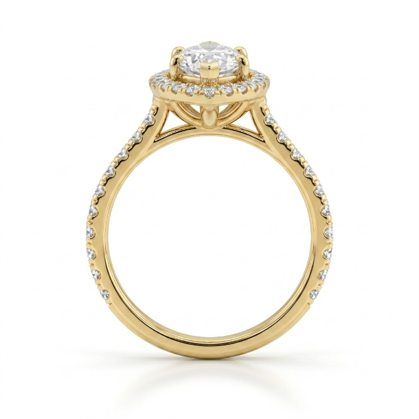 2.72 CT Marquise Cut Multi-Shape 925 Sterling Silver Ring