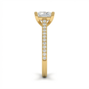 1.24 CT Princess Cut Multi-Shape 925 Sterling Silver Ring