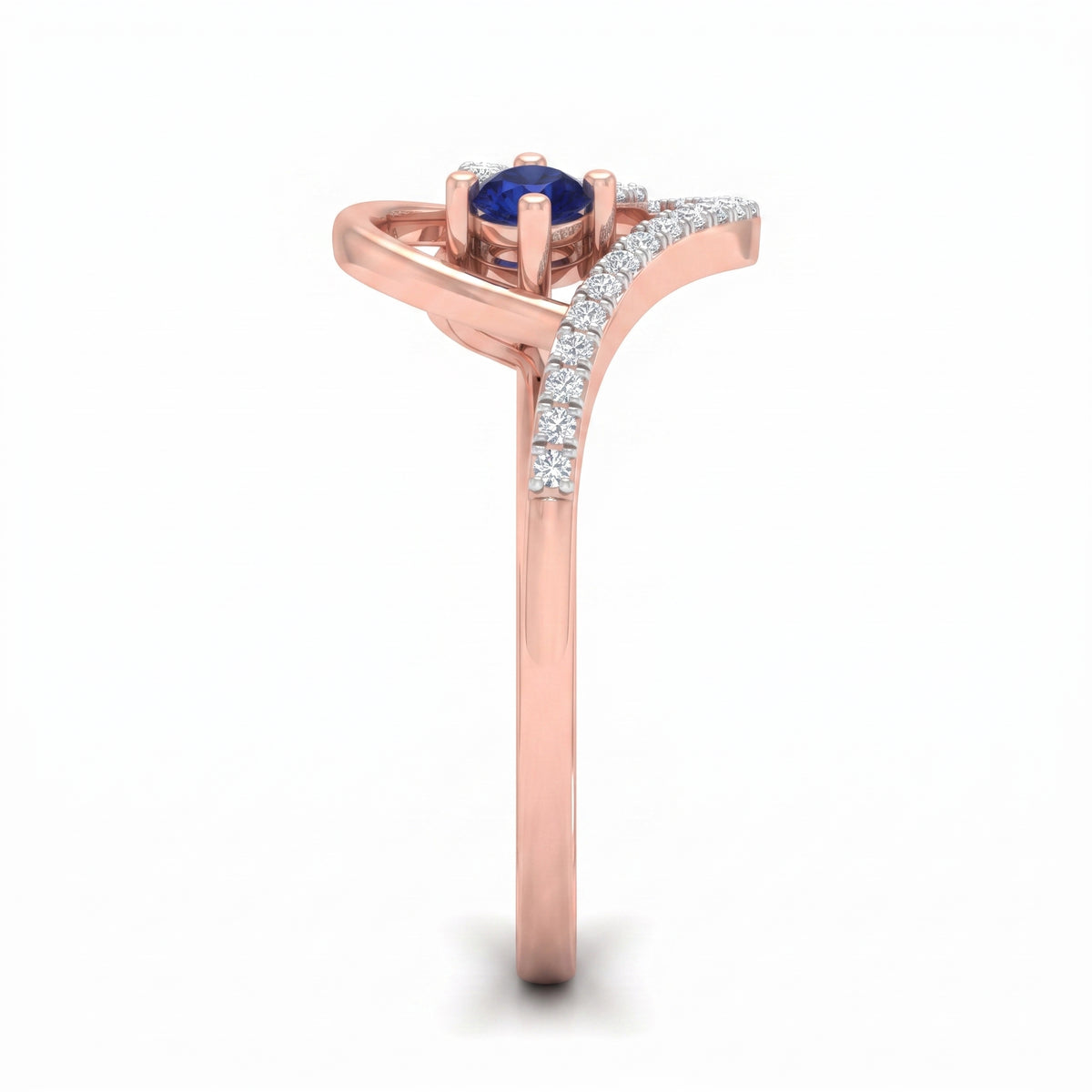 1.25 CT Round Brilliant 925 Sterling Silver Ring