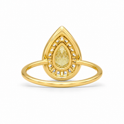 1.3 CT Pear Cut Multi-Shape 925 Sterling Silver Ring