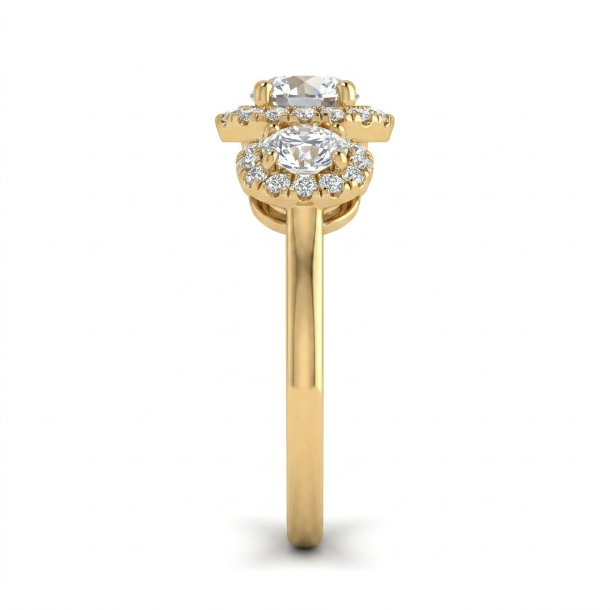 2.53 CT Round Brilliant 925 Sterling Silver Ring