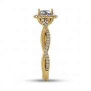 1.48 CT Round Brilliant 925 Sterling Silver Ring