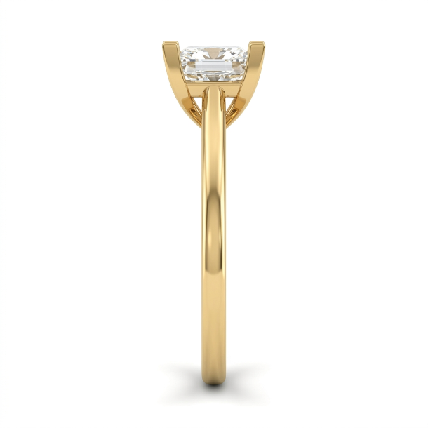 1.5 CT Princess Cut 925 Sterling Silver Ring