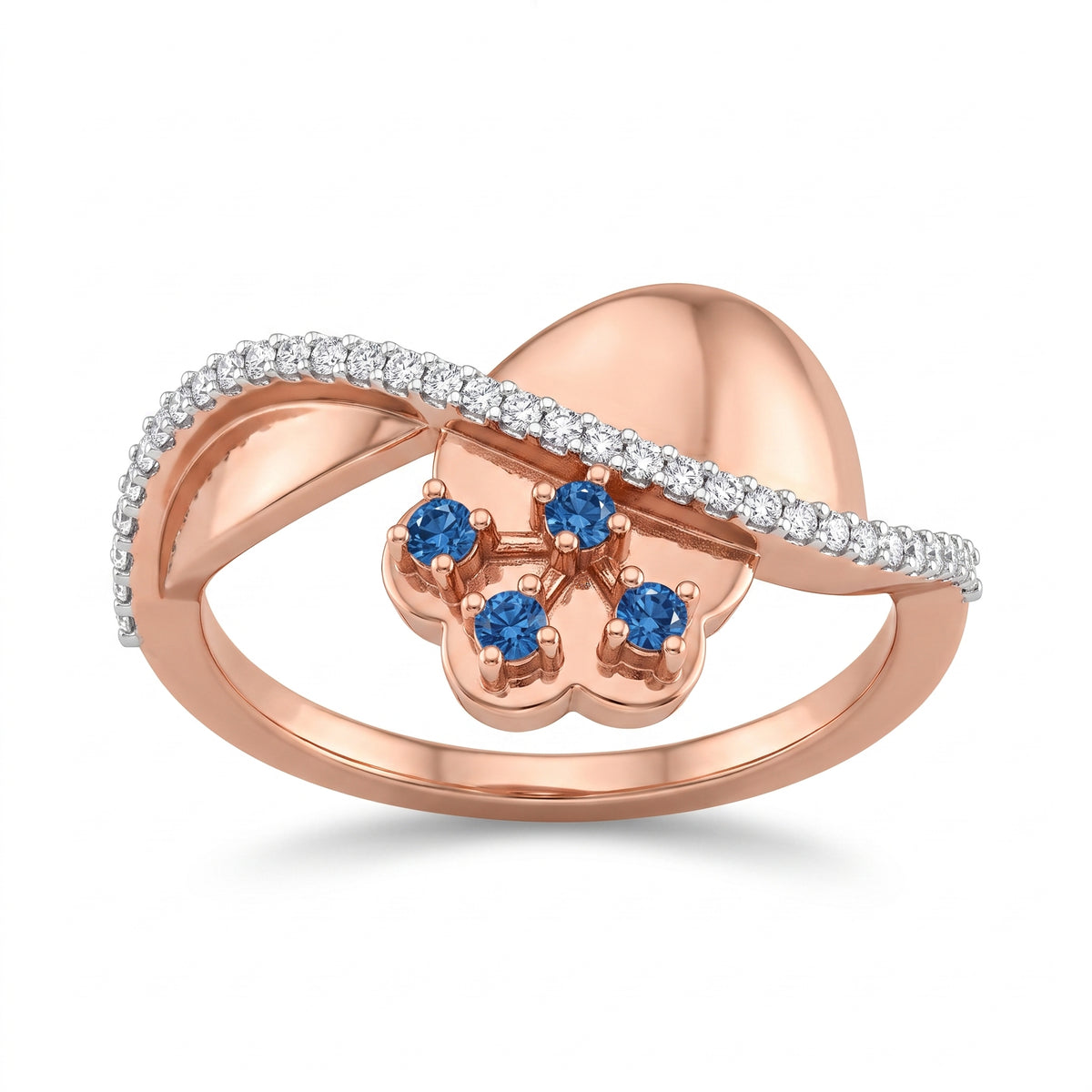 4.21 CT Round Brilliant 925 Sterling Silver Ring