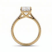 1.21 CT Radiant Cut Multi-Shape 925 Sterling Silver Ring