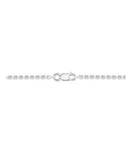 1 CT Round & Round Pendant Necklace in 925 Sterling Silver