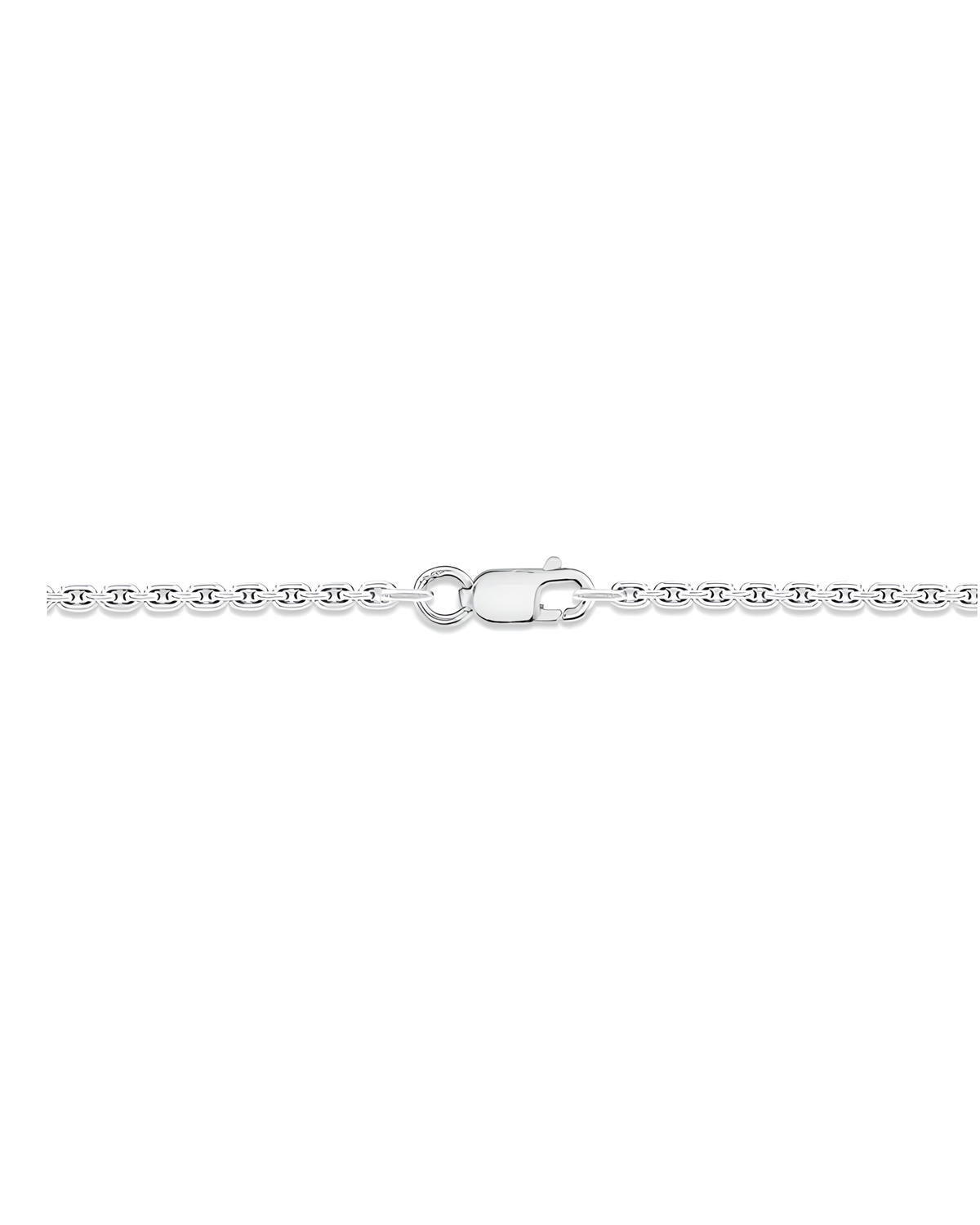1 CT Round & Round Pendant Necklace in 925 Sterling Silver