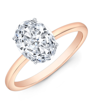 1 CT Round Brilliant 925 Sterling Silver Ring