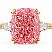 4.75 CT Cushion Cut Multi-Shape 925 Sterling Silver Ring