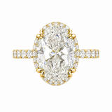 3.75 CT Oval Multi-Shape 925 Sterling Silver Ring
