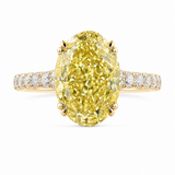 4.58 CT Oval Multi-Shape 925 Sterling Silver Ring