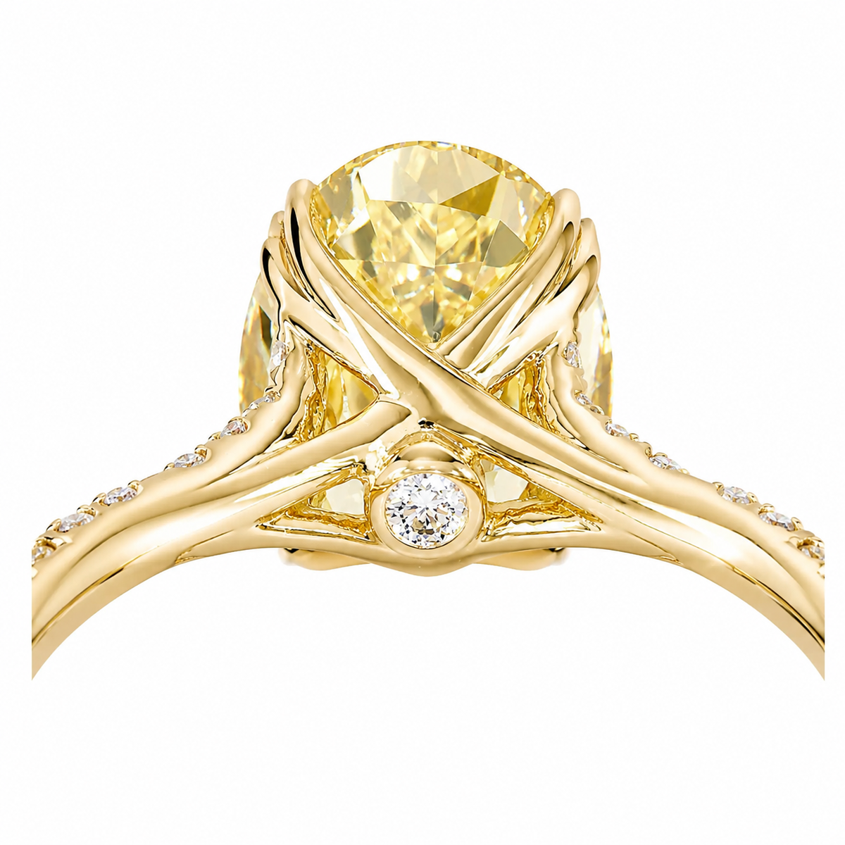 4.58 CT Oval Multi-Shape 925 Sterling Silver Ring