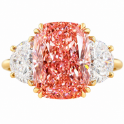 6 CT Cushion Cut Multi-Shape 925 Sterling Silver Ring