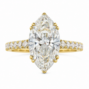 3.5 CT Marquise Cut Multi-Shape 925 Sterling Silver Ring