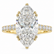 3.5 CT Marquise Cut Multi-Shape 925 Sterling Silver Ring