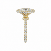 4.5 CT Cushion Cut Multi-Shape 925 Sterling Silver Ring